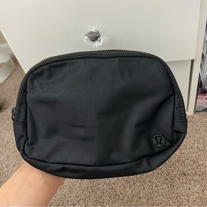 Lulu lemon Black Fanny Pack